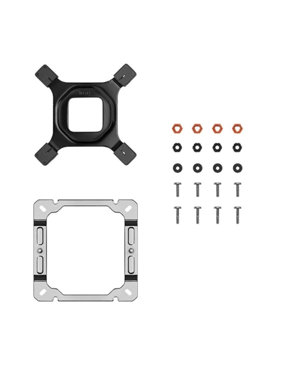DEEPCOOL CPU Chladič AK400 G2 WH, 1x120, LGA1851, AM5, bílá
