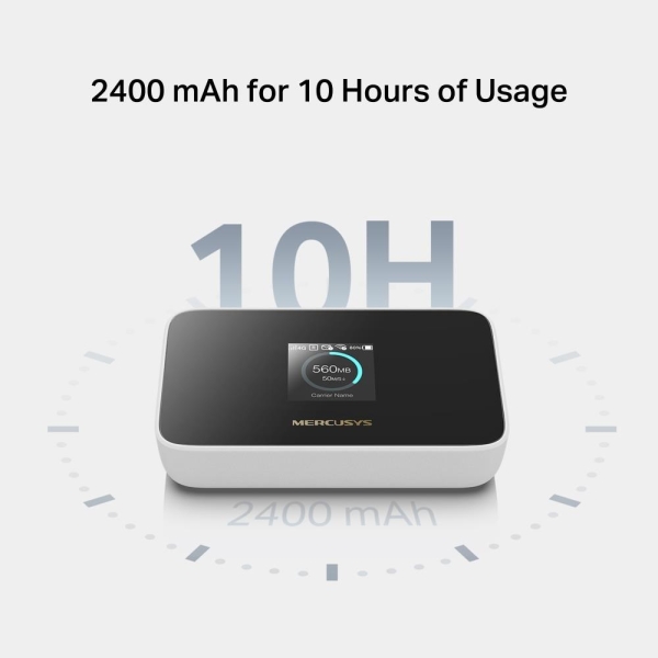 Mercusys MT115 WiFi6 4G LTE router (AX300, 4G LTE, 2,4GHz, 1xnanoSIM)