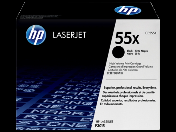 Toner HP č.55X CE255X černý