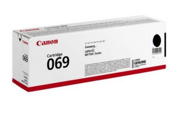 Toner CANON 069BK, 5094C002 černý (2 100 stran)