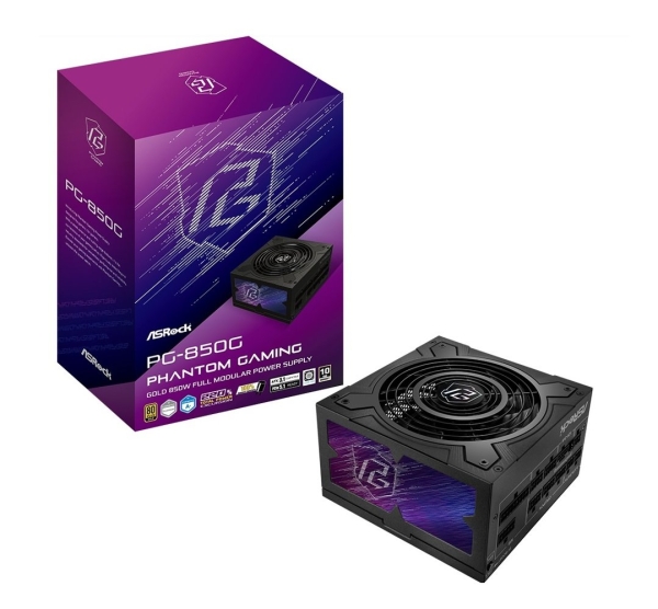 Zdroj Asrock  PG-850G, 850W, 80+ Gold, ATX 3.1, modular