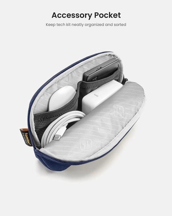 tomtoc Sleeve Kit - 14" MacBook Pro / Air, námořní modrá