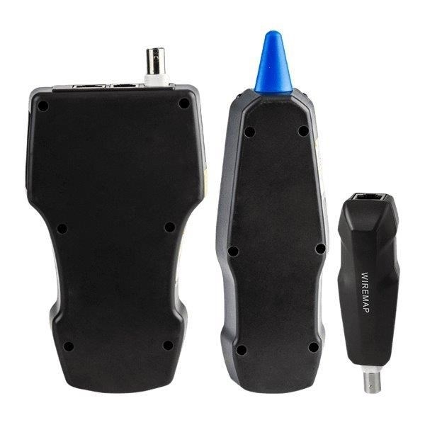 LAN Cable Tester TLCD8601S s LCD, koax, Cat3/Cat5E/Cat6/Cat7, UTP/STP, USB, PoE, ping, sonda, protismyčka