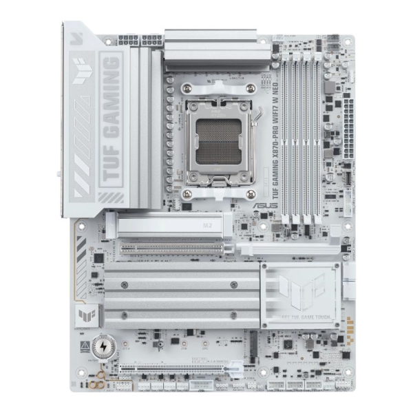 MB ASUS TUF GAMING X870-PRO WIFI7 W NEO /AM5/4xDDR5/WF7+BT5.4/HDMI/USB4/ATX/White
