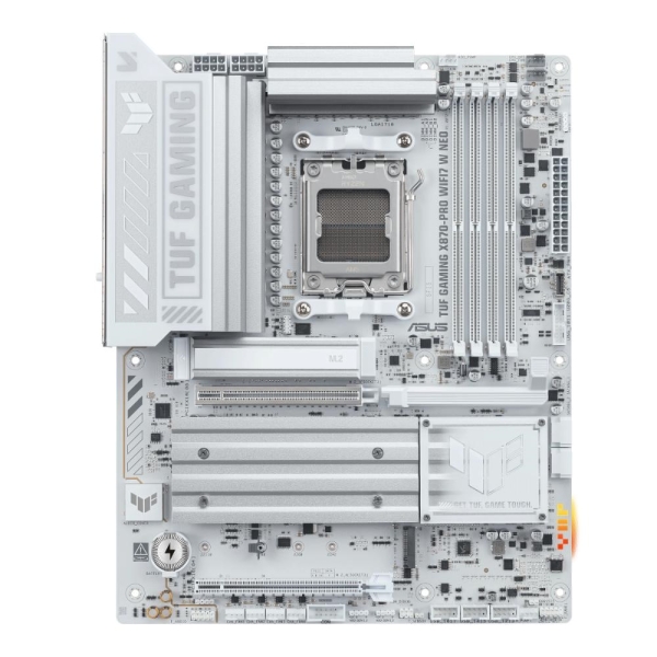 MB ASUS TUF GAMING X870-PRO WIFI7 W NEO /AM5/4xDDR5/WF7+BT5.4/HDMI/USB4/ATX/White