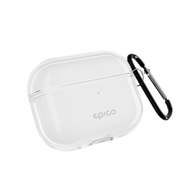Epico transparentní pouzdro s karabinou AirPods Pr