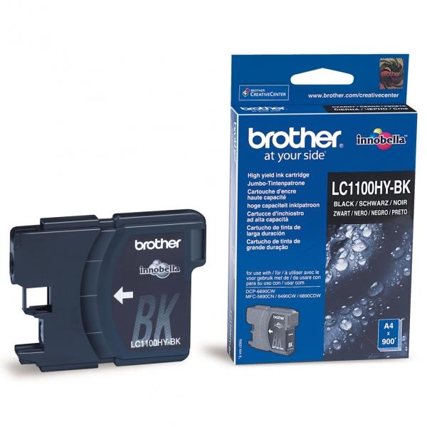 Náplň Brother LC-1100HYBK černá