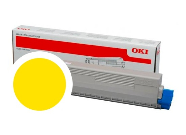 Toner OKI 47095701 žlutý