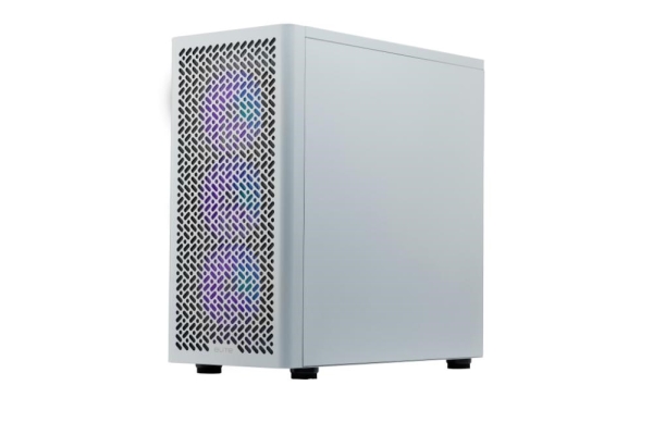 Cooler Master case Elite 502 White, Průhledná bočnice, ATX, 3x 120mm ARGB Fan, bílá