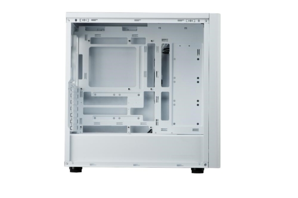 Cooler Master case Elite 502 White, Průhledná bočnice, ATX, 3x 120mm ARGB Fan, bílá