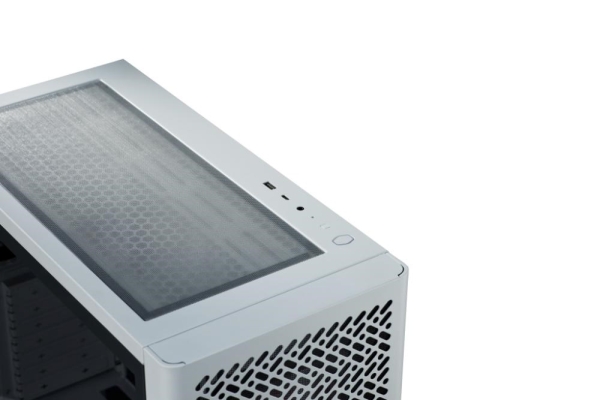Cooler Master case Elite 502 White, Průhledná bočnice, ATX, 3x 120mm ARGB Fan, bílá