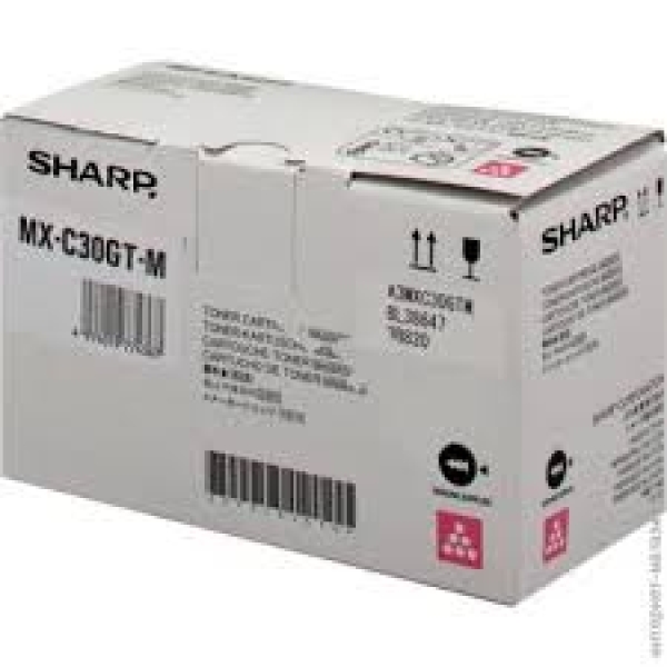 Toner Sharp MX-C30GTM purpurový