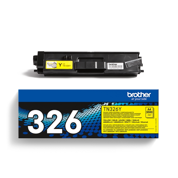 Toner BROTHER TN-326 žlutý (3 500 stran)