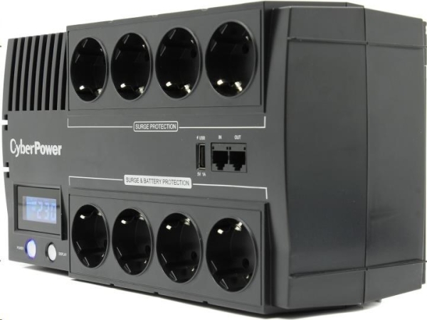 CyberPower BRICs Series II SOHO LCD UPS 1000VA/600W, German SCHUKO zásuvky