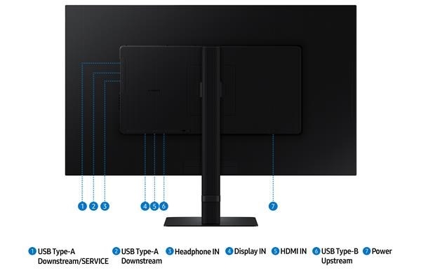 SAMSUNG MT LED LCD 32" ViewFinity S8 (S80D) QHD