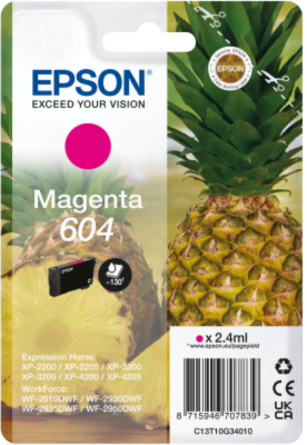 Náplň Epson C13T10G34010 purpurová