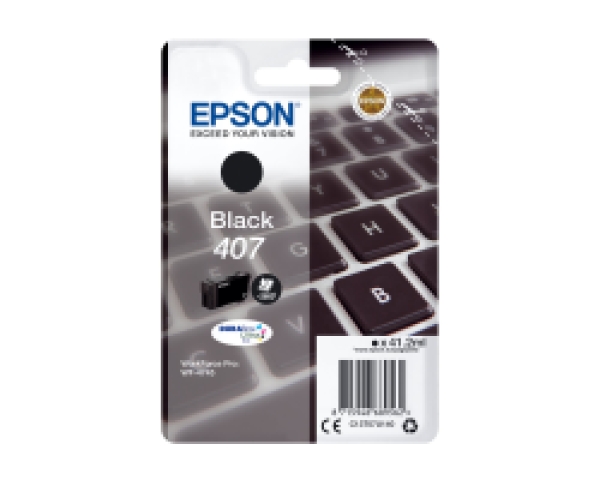 Náplň Epson 407, C13T07U140 (L) černá 