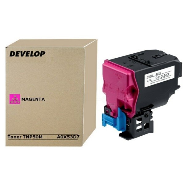 Toner Develop TNP50M A0X53D7 purpurový