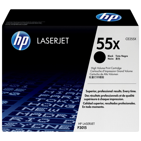 Toner HP č.55X CE255X černý