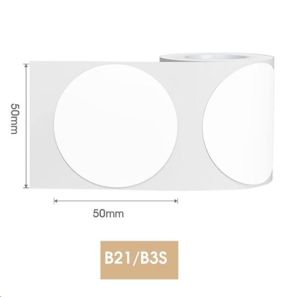 Niimbot štítky R 50x50mm 150ks Round pro B21