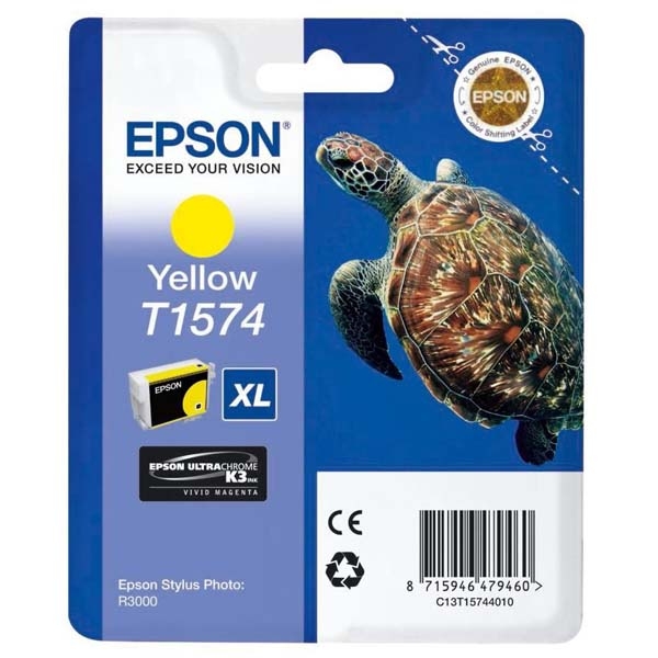 Náplň Epson C13T15744010 (XL) žlutá blistr