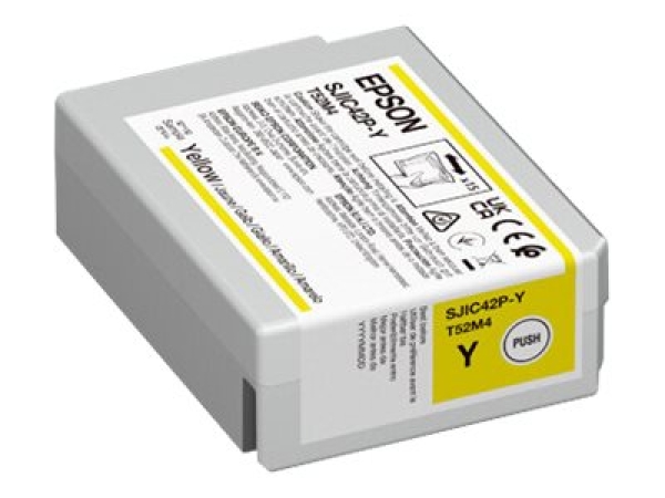 Náplň Epson SJIC42PY, C13T52M440 žlutá