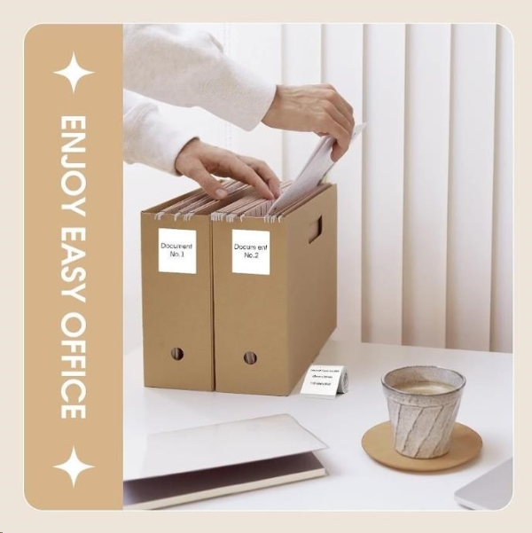 Niimbot štítky R 40x20mm 320ks Bílé pro B21, B21S, B3, B1S