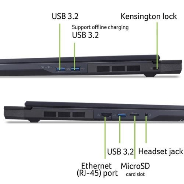 ACER NTB Predator Helios Neo 18 AI (PHN18-72-97RV),Ultra 9 275HX,18"WQXGA,32GB,1TB SSD,RTX 5060,Linux,Black