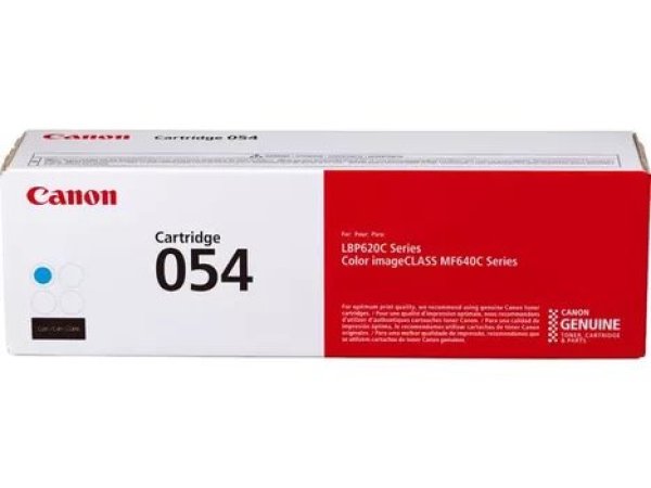 Toner CANON CRG-054C, 3023C002 azurový (1 200 stran)