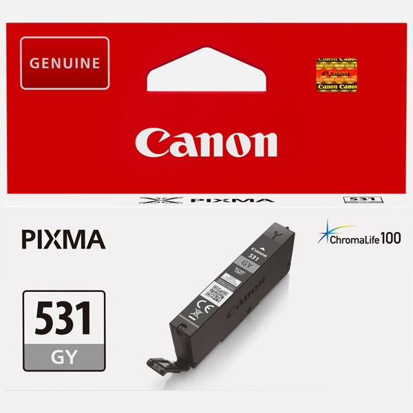 Canon cartridge CLI-531GY Gray/Gray/324str.