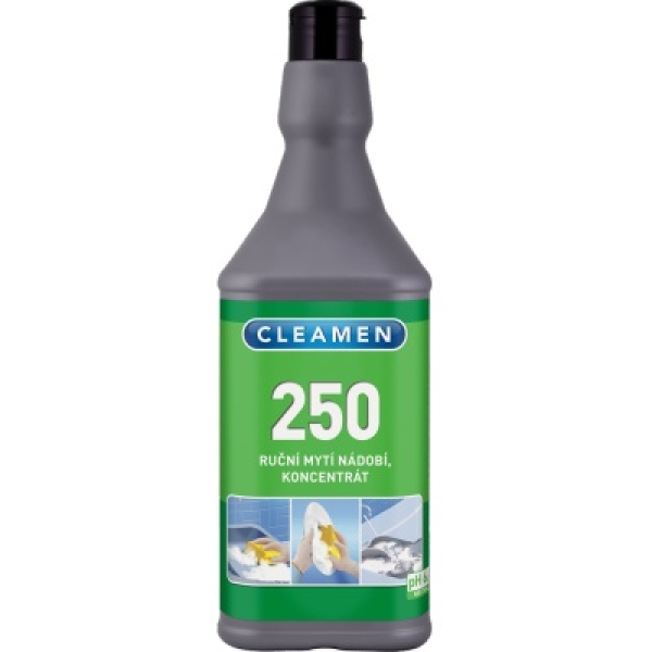 CLEAMEN 250 ruční mytí nádobí koncentrát 1 L