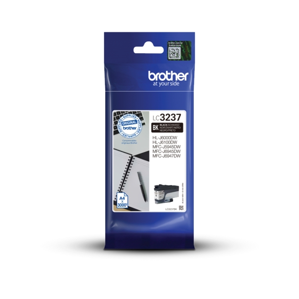 Náplň Brother LC-3237BK černá