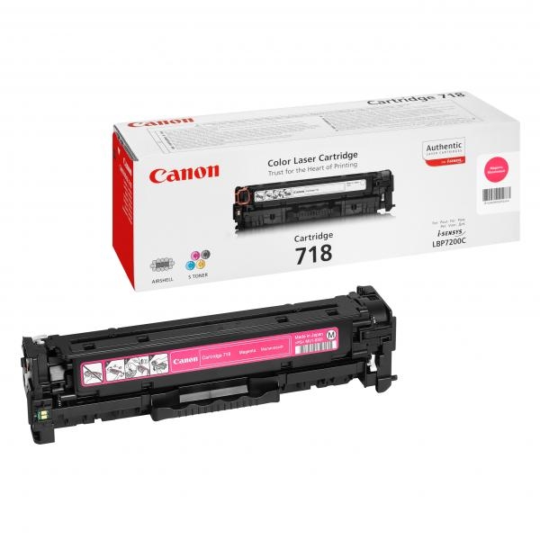 Toner CANON CRG-718 purpurový (2 900 stran)
