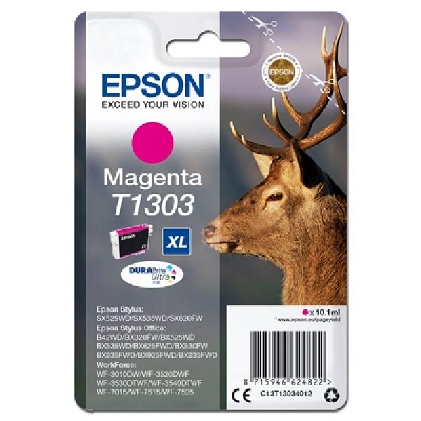 Náplň Epson C13T13034010 (XL) purpurová