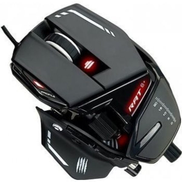 Mad Catz herní optická myš R.A.T. 8+ černá