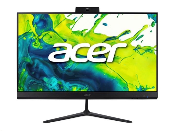 ACER PC AiO Aspire C24B-GCZN_LUBR35400U,Ryzen 3 5400U,23.8"FHD,8GB,512GB SSD,Radeon,W11H,Black
