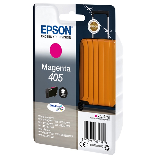 Náplň Epson 405, C13T05G34010 purpurová 