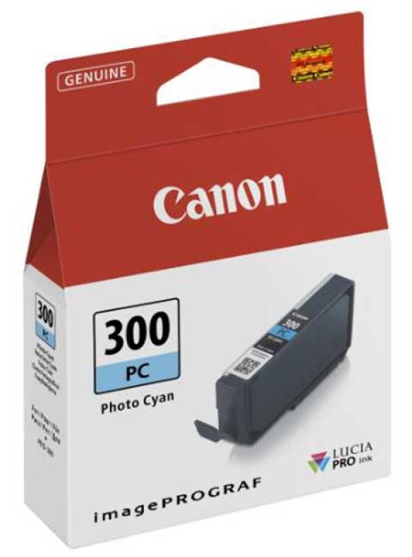Náplň Canon PFI-300PC foto azurová