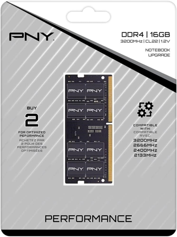 PNY SODIMM DDR4 16GB 3200MHz CL22
