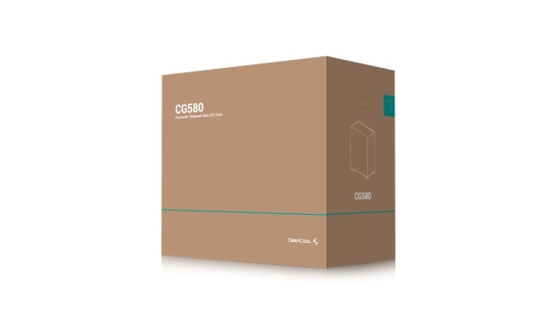 DEEPCOOL Case CG580, ATX, Průhledná bočnice, černá