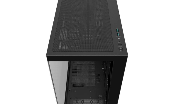 DEEPCOOL Case CG580, ATX, Průhledná bočnice, černá