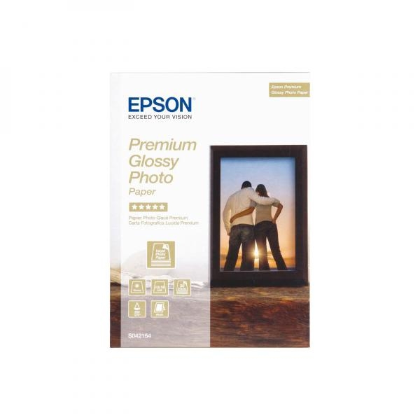 Epson Premium Glossy Photo Paper - Lesklý - 130 x 180 mm - 255 g/m2 - 30 listy fotografický papír - pro EcoTank ET-1810, 2810, 2811, 2814, 2815, 2820, 2825, 2826, 2850, 2851, 2856, 4800, 4850