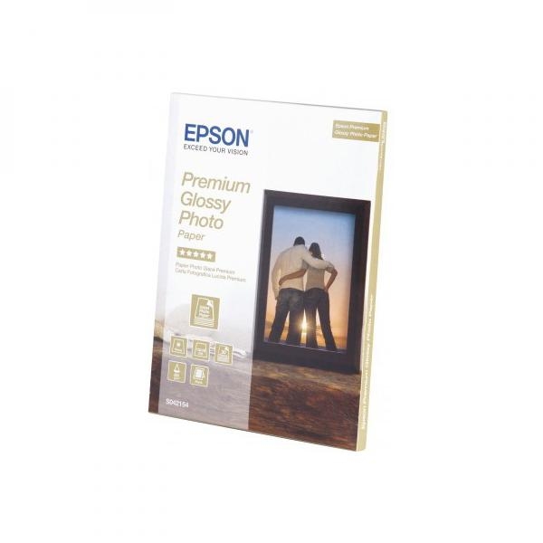 Epson Premium Glossy Photo Paper - Lesklý - 130 x 180 mm - 255 g/m2 - 30 listy fotografický papír - pro EcoTank ET-1810, 2810, 2811, 2814, 2815, 2820, 2825, 2826, 2850, 2851, 2856, 4800, 4850