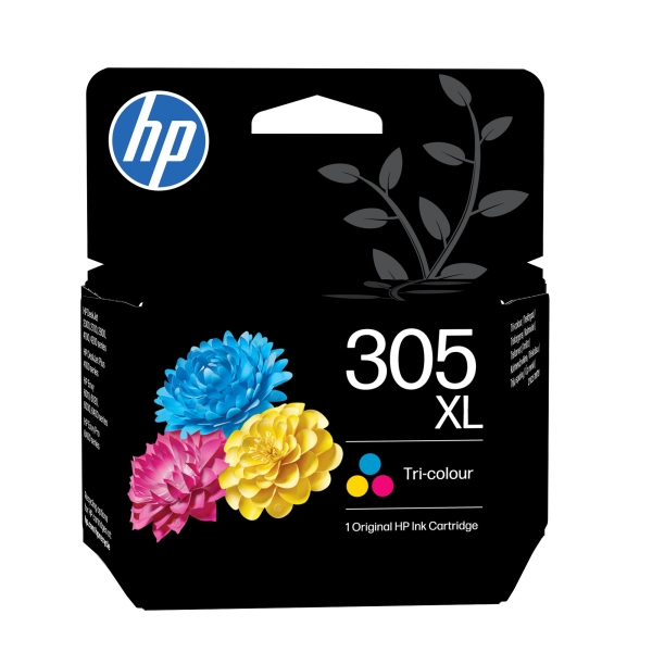 HP 305XL (3YM63AE), originální barevná náplň do tiskárny HP