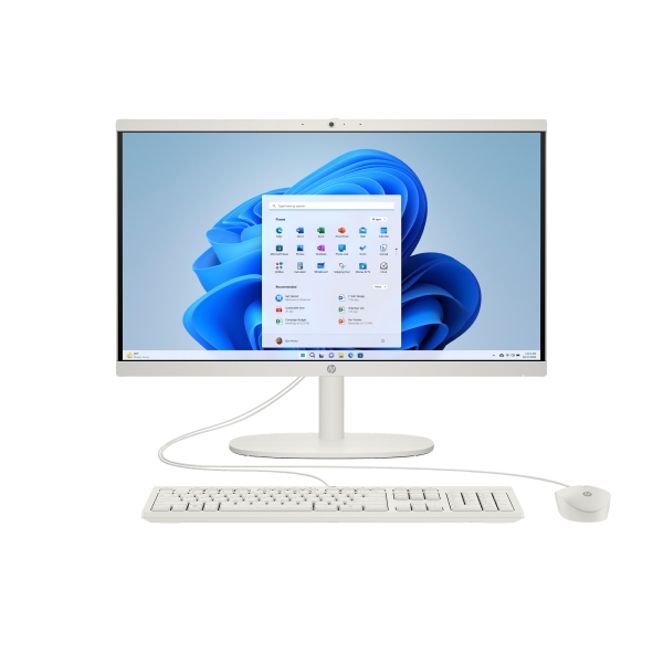HP AiO 22-dg0001nc, 22" FHD 1920x1080, Non Touch, N100, 8GB DDR5, SSD 512GB, Win11 Home