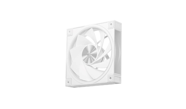 DEEPCOOL Case CG580 4F V2 WH, ATX, Průhledná bočnice, 4x120mm ARGB, bílá