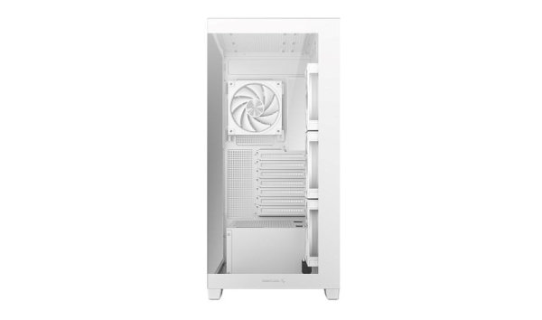 DEEPCOOL Case CG580 4F V2 WH, ATX, Průhledná bočnice, 4x120mm ARGB, bílá
