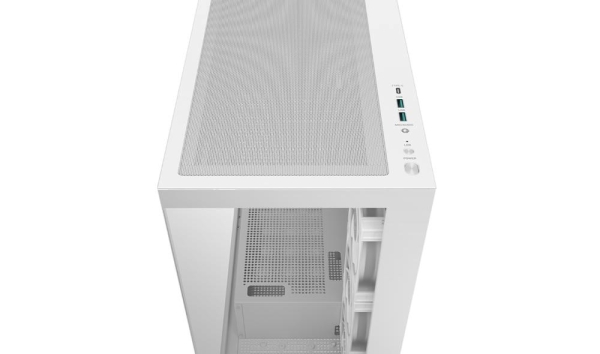 DEEPCOOL Case CG580 4F V2 WH, ATX, Průhledná bočnice, 4x120mm ARGB, bílá