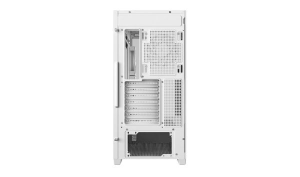 DEEPCOOL Case CG580 4F V2 WH, ATX, Průhledná bočnice, 4x120mm ARGB, bílá