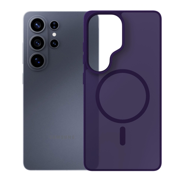 3mk ochranný kryt Smoke MagCase Purple pro Samsung Galaxy S26 Ultra